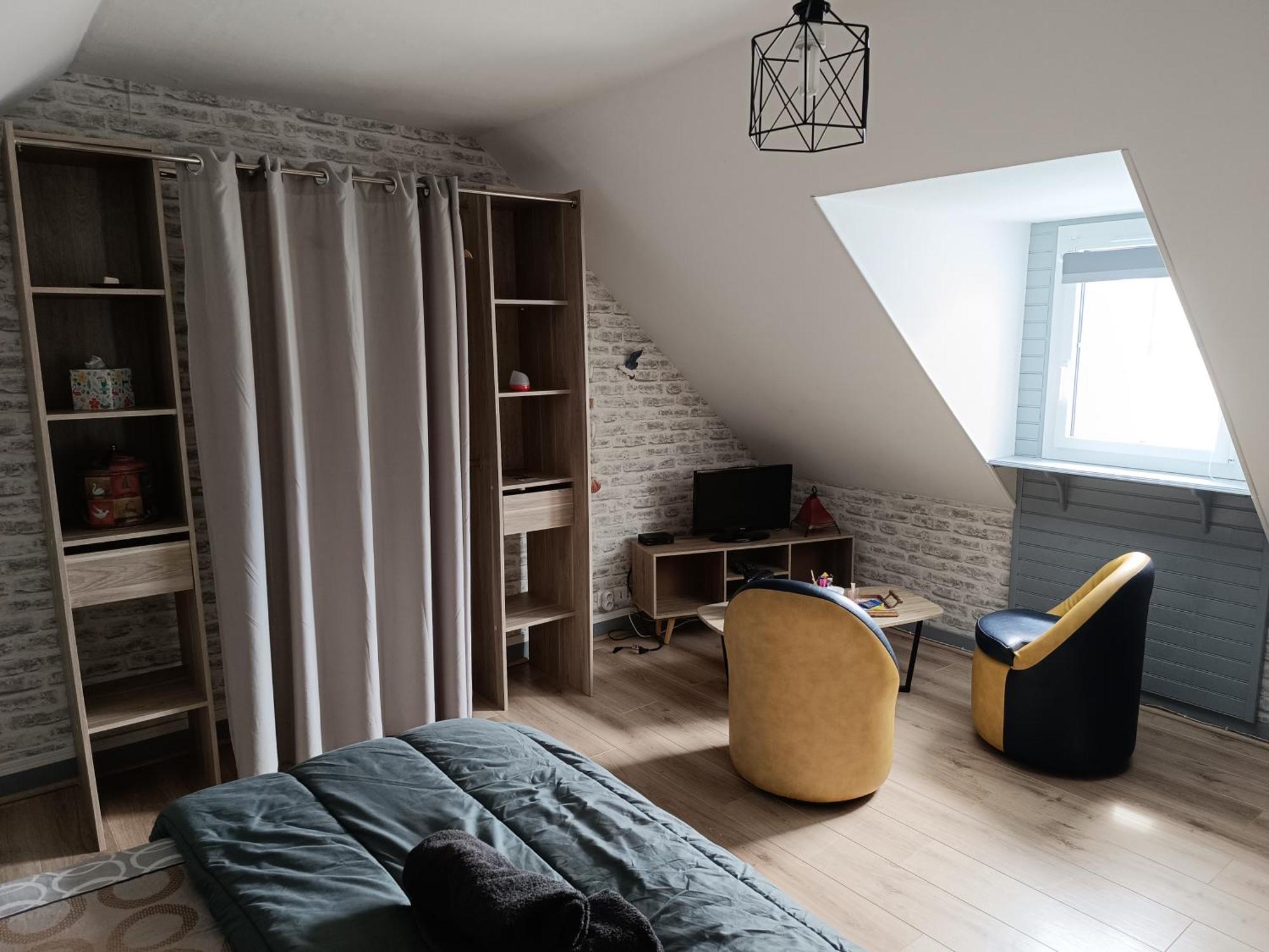 Chambre Chez L'Habitant " Les Ritieres " Plomeur Bagian luar foto